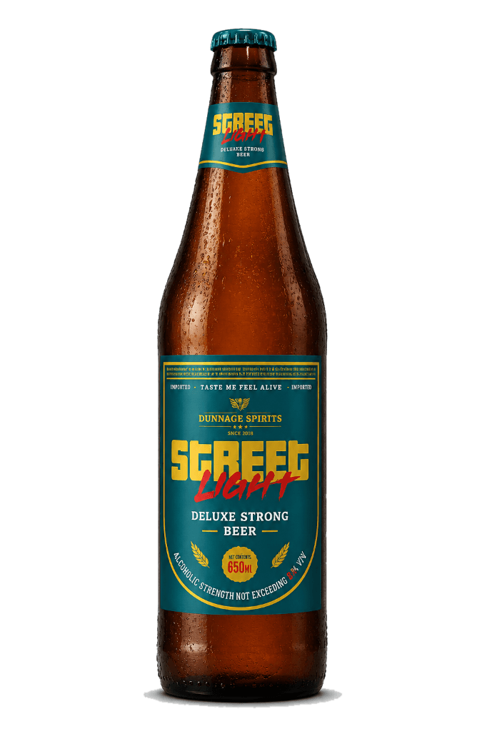 Street Light Deluxe Strong Beer — 650 ml bottle