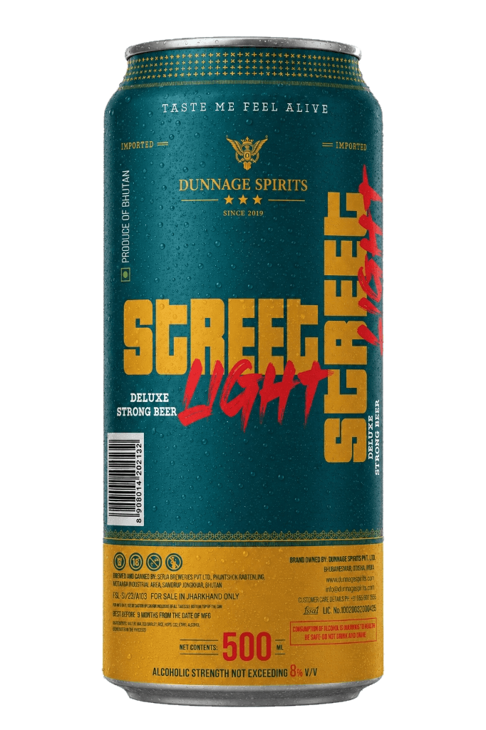 Street Light Deluxe Strong Beer — 500 ml can